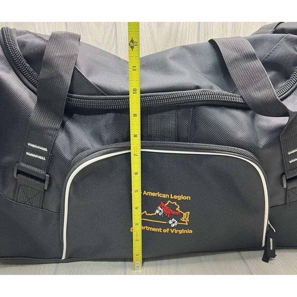 American Legion Department of Virginia Duffle Bag Large Gym Travel Sport READ